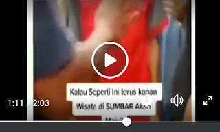  Beredar Video Tukang Palak atau Pungli di Wisata Lembah Harau, Tiket Elektronik