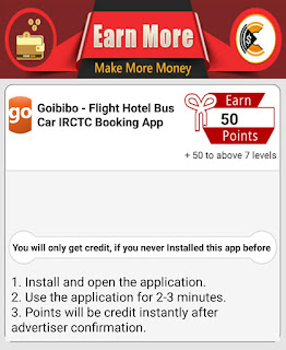 How to complete Goibibo -Flight Hotel Bus Car IRCTC Booking App Offer In Champ Cash 