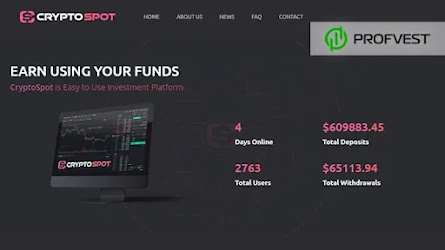 🥇CryptoSpot.biz: обзор и отзывы [HYIP СКАМ]