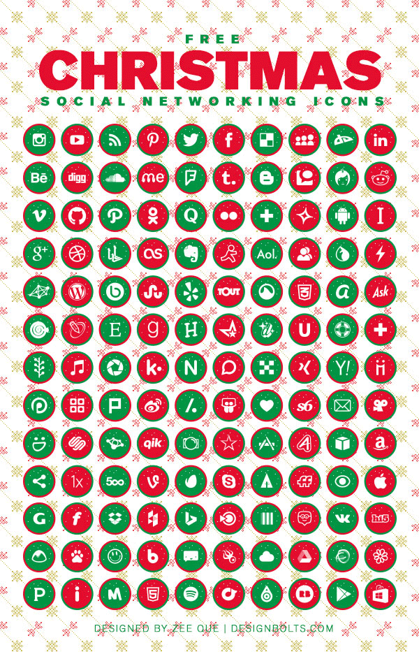 可愛いクリスマスアイコンが合計130種類