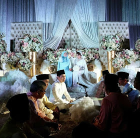 1gambar nikah amyra rosli dan amar baharin