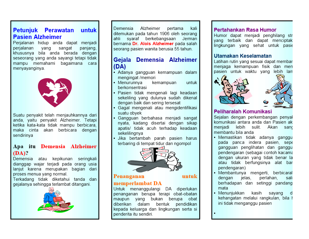 Belajar Keperawatan: LEAFLET ALZHEIMER