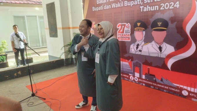 Siap Maju PilBup Kapuas,Alfian Mawardi dan Agati Jalani Pemeriksaan Kesehatan di RSUD dr. Doris Sylvanus