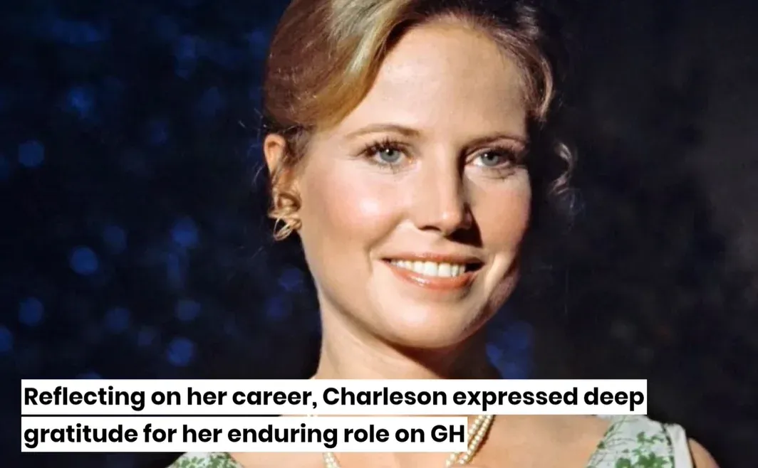 Leslie Charleson in character as Monica Quartermaine on General Hospital.