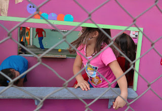 Children in playground in Santiago de Puriscal