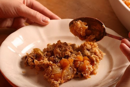 Pumpkin and Apple Crumble Recipe