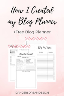 How I Created my Blog Planner