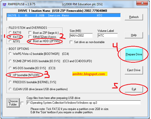 Cara Instal windows xp dengan flashdisk