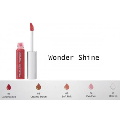 Wardah Wondershine No. 02 (Creamy Brown) dan No. 04 (Pale Pink)