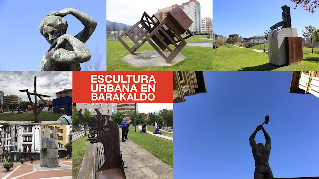 Escultura urbana en Barakaldo