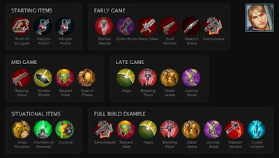 Build Item Hero Vainglory Terbaik