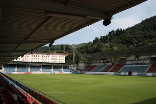 Estadio de Ipurua donde se enfrentarán el Eibar y Real Oviedo