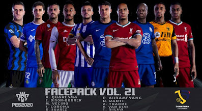 PES 2020 Facepack Vol 21 by Jonathan Facemaker