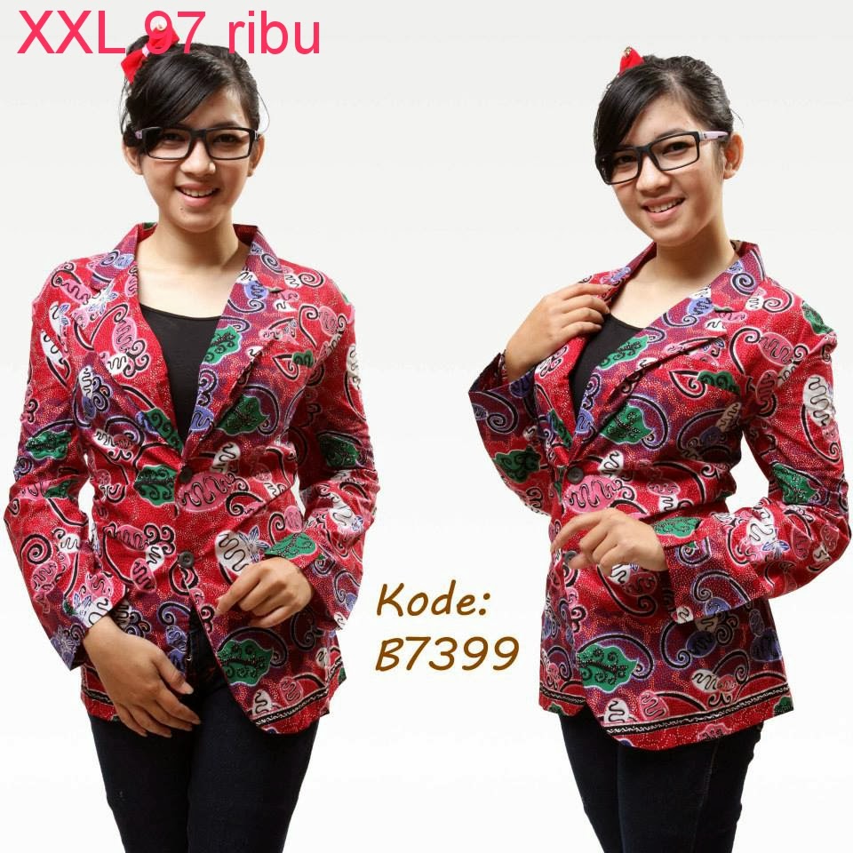 Model Baju Batik Kantor | Model Baju Batik