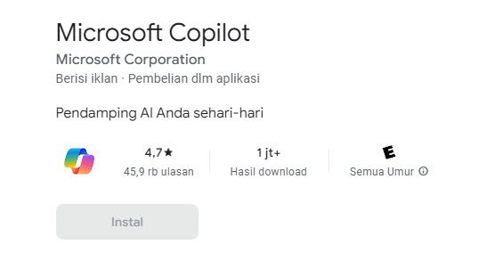 apliaksi ai gratis untuk guru Copilot Ai