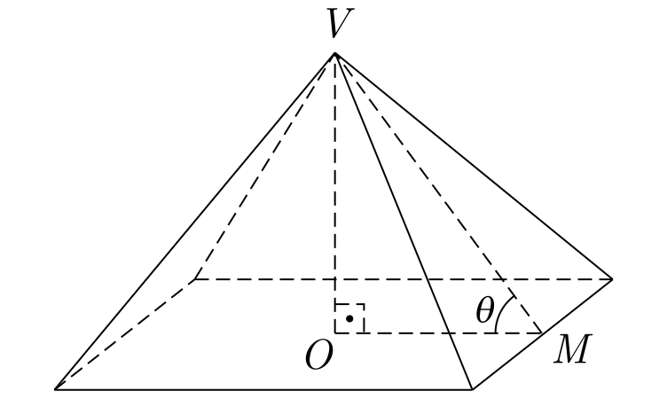o-seqt-de-um-angulo-entre-a-face-da-piramide-e-a-base-cotangente