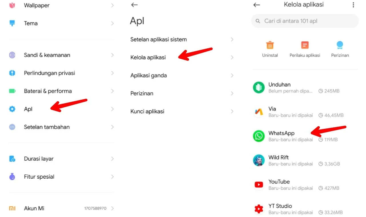 Mengatasi Nama Kontak WhatsApp Tidak Muncul Di HP Android