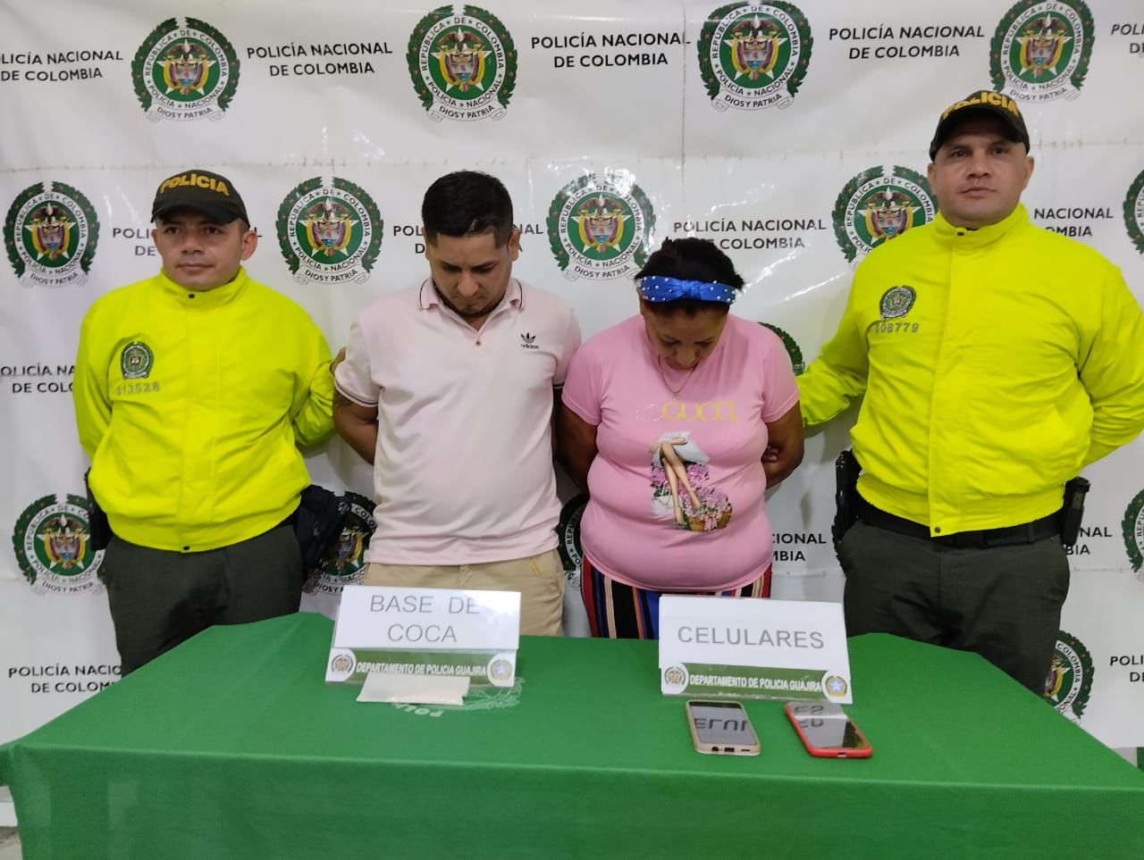 Dos presuntos integrantes de las Autodefensas Gaitanistas de Colombia son arrestados en Riohacha