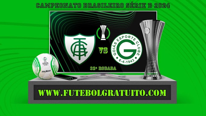 Assistir América-MG x Goiás ao vivo online grátis 17/10/2024