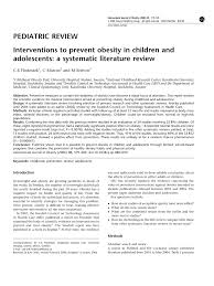 essay on childhood obesity