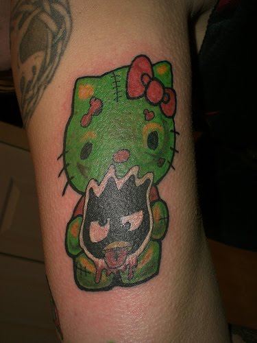 zombie hello kitty tattoos