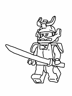 Lego Ninjago Coloring Page