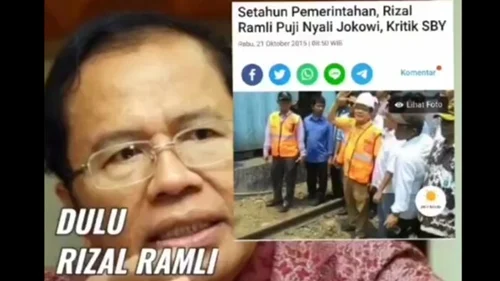 Rizal Ramli Dulu Sering Puji Jokowi, Netizen: Berubah Setelah Sakit Hati Dipecat dari Menteri