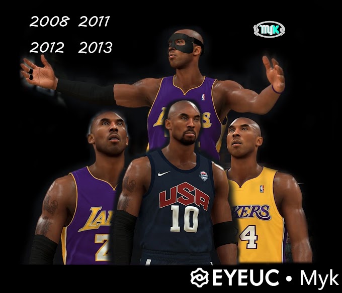 Kobe Bryant Cyberface (2008-2013) by Myk | NBA 2K23