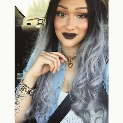 grey ombre hair