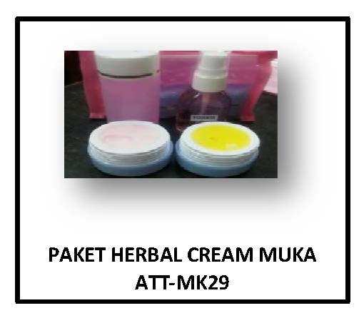 G-Beauty Link Shop: PAKET HERBAL CREAM MUKA ATT-MK29