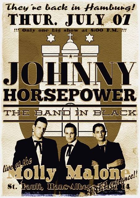 Northern Rockin Scene Johnny Horsepower Live Im Molly Malone In