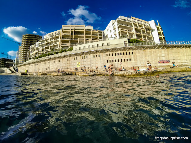 Praia de Tigné Point, Sliema, Malta