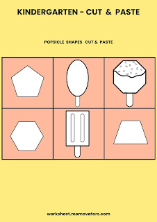 cut and paste printable free, cut and paste shapes printable, cut and paste preschool shapes, cut and paste shapes kindergarten @momovators