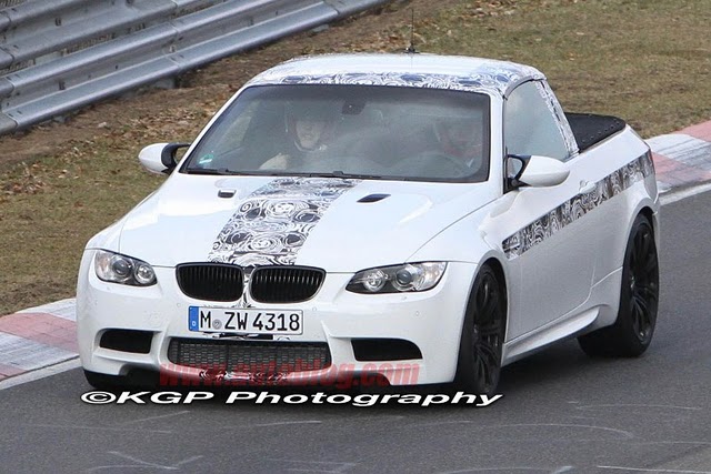 2011 BMW M3 pick-up spy photos