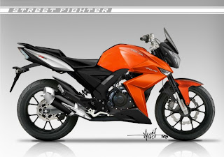 TVS Apache RTR 160 Street Fighter