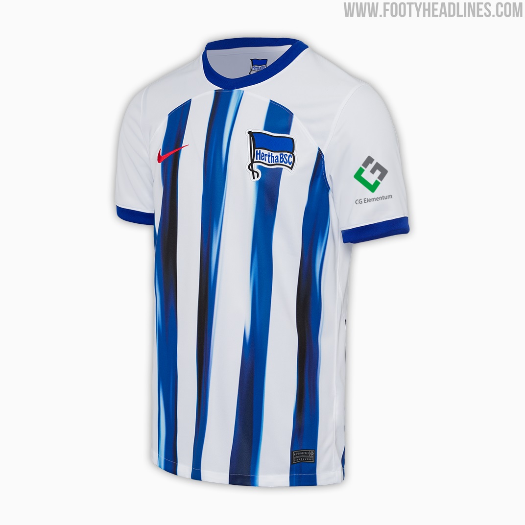 Camisa titular do Hertha Berlin 2023-2024 tem imagem vazada
