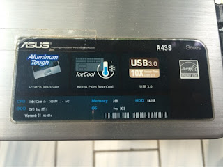 Asus A43SA | Core i5 | ATI 2 GB