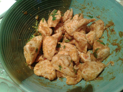 Recipe for garlic and lemon chicken with chilli 