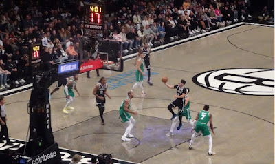 Partido de los play off de la NBA en el Barclays Center de Brooklyn. Brooklyn Nets-Boston Celtics.