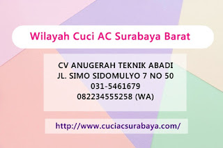 Wilayah Cuci AC Surabaya Barat