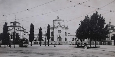 cimitero monumentale milano tram