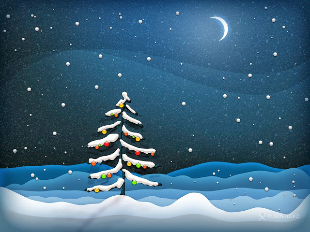 Christmas Night Wallpaper