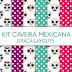 Kit digital Caveira Mexicana grátis para baixar