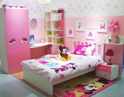 Dekorasi kamar tidur anak perempuan terbaru