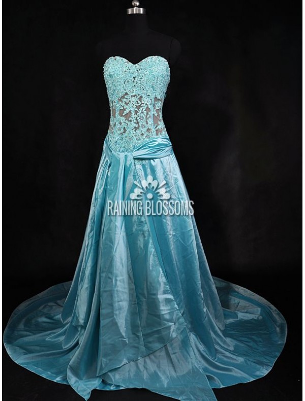 RainingBlossoms Long Prom Dress