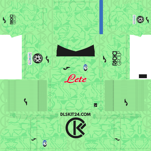 Atalanta Bergamasca Calcio 2025 Kits Joma Released - DLS Kits 2019 (Goalkeeper Home)