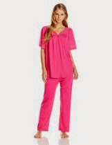 <br />Miss Elaine Women's Tricot Pajama Set