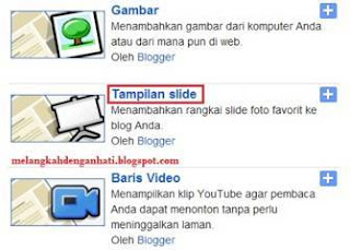 Cara membuat slideshow di blog