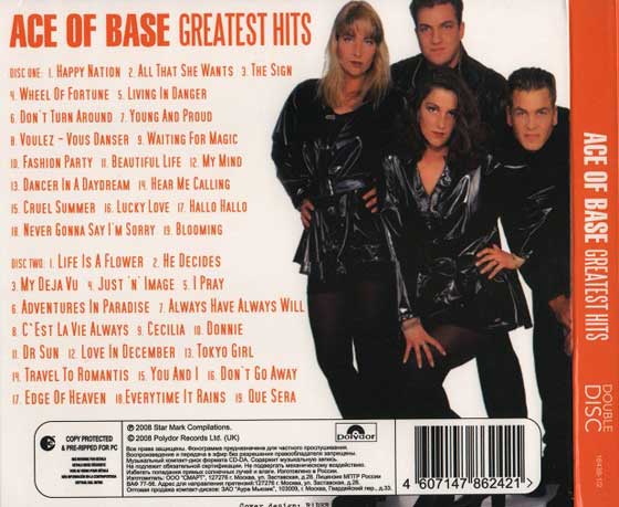 Ace Of Base Greatest Hits 2cd Flac File