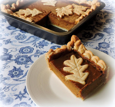 Sheet Pan Pumpkin Pie